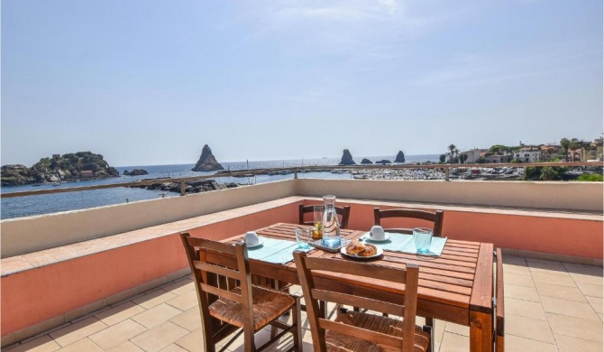 Amazing home in Acicastello with WiFi and 2 Bedrooms