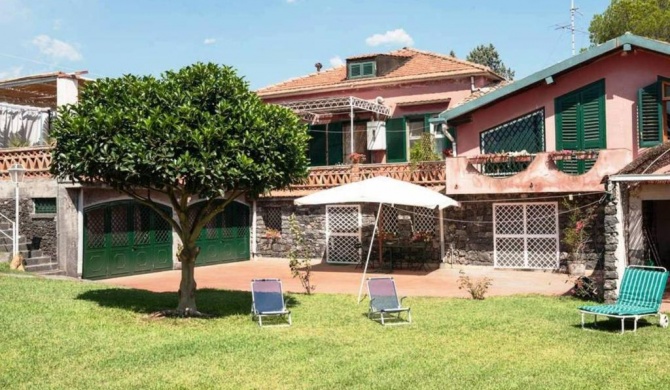 House with garden near the sea